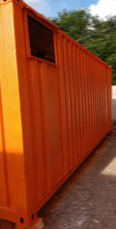 içar container com caminhão